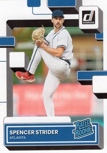 #76 Spencer Strider - Atlanta Braves - 2022 Donruss Baseball