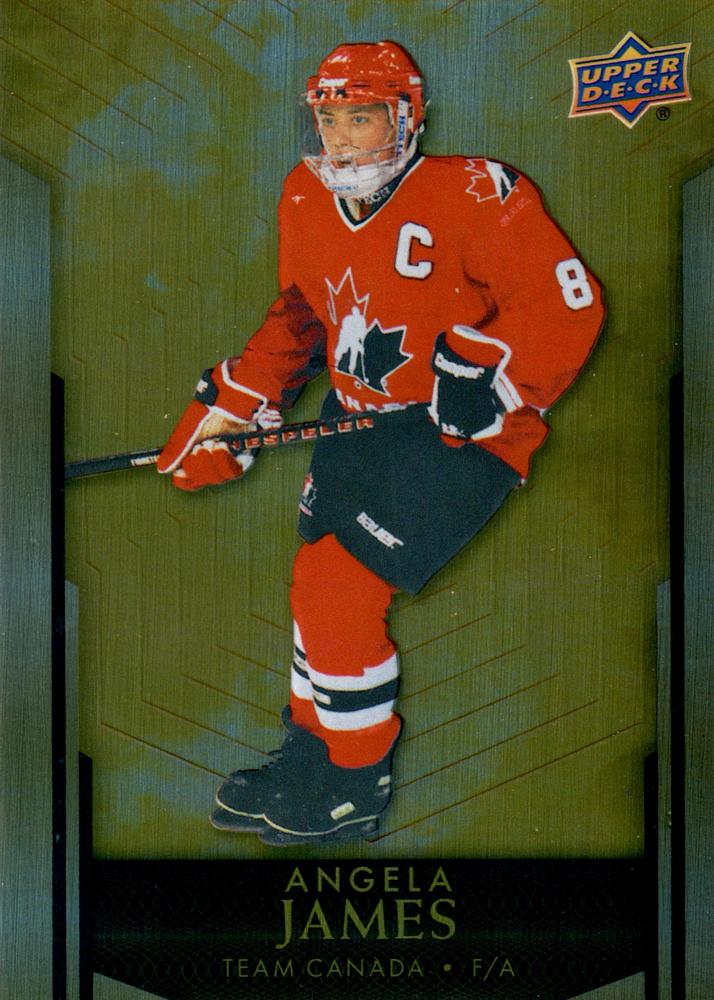 #76 Angela James - Canada - 2023 Upper Deck Tim Hortons Legends Hockey