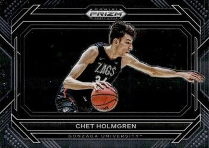 #76b Chet Holmgren - Gonzaga Bulldogs - 2023 Panini Prizm Draft Picks Basketball