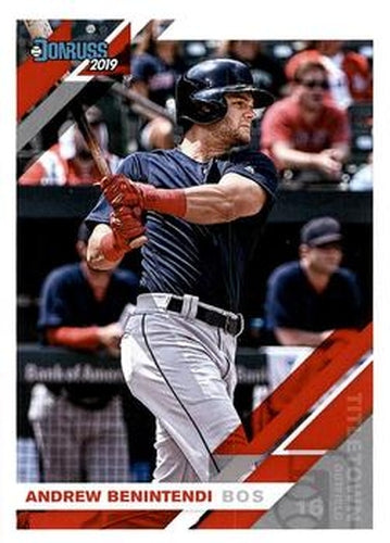 #76b Andrew Benintendi - Boston Red Sox - 2019 Donruss Baseball