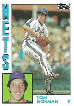 #774 Tom Gorman - New York Mets - 1984 Topps Baseball
