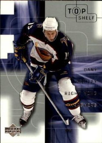 #77 Dany Heatley - Atlanta Thrashers - 2001-02 Upper Deck Top Shelf Hockey
