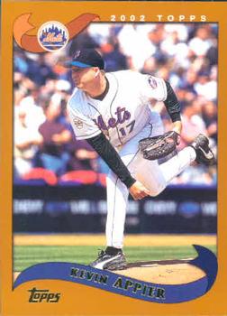 #77 Kevin Appier - New York Mets - 2002 Topps Baseball