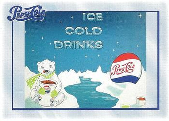 #77 Pepsi Polar Bear - 1994 Dart Pepsi-Cola Collector's Series 1