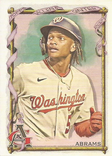 #77 CJ Abrams - Washington Nationals - 2023 Topps Allen & Ginter Baseball