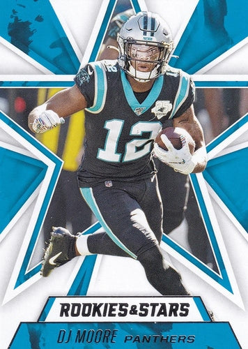 #77 DJ Moore - Carolina Panthers - 2020 Panini Rookies & Stars Football