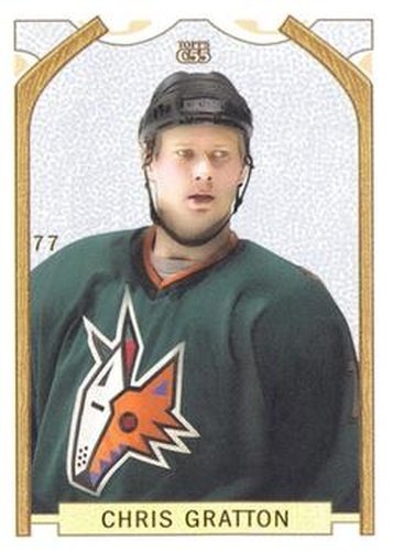 #77 Chris Gratton - Phoenix Coyotes - 2003-04 Topps C55 Hockey