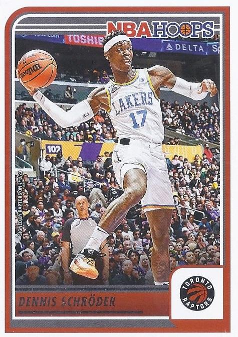 #77 Dennis Schroder - Toronto Raptors - 2023-24 Hoops Basketball