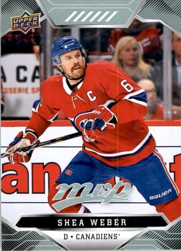 #77 Shea Weber - Montreal Canadiens - 2019-20 Upper Deck MVP Hockey