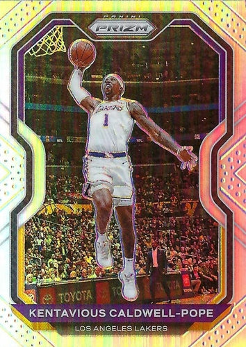 #77 Kentavious Caldwell-Pope - Los Angeles Lakers - 2020-21 Panini Prizm - Silver Prizms Basketball