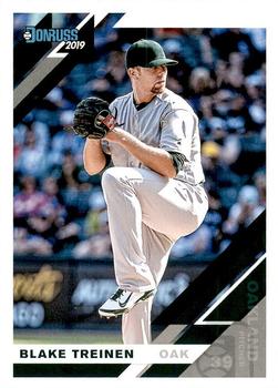 #77 Blake Treinen - Oakland Athletics - 2019 Donruss Baseball