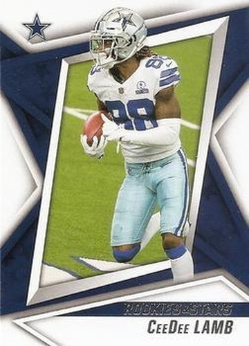 #77 CeeDee Lamb - Dallas Cowboys - 2021 Panini Rookies & Stars Football