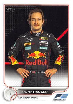 #77 Dennis Hauger - Prema Racing - 2022 Topps Formula 1 Racing