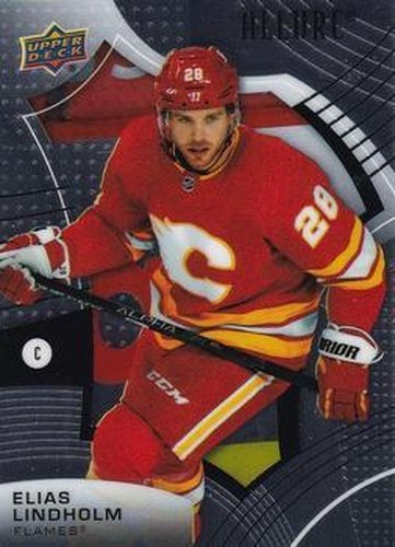 #77 Elias Lindholm - Calgary Flames - 2021-22 Upper Deck Allure Hockey