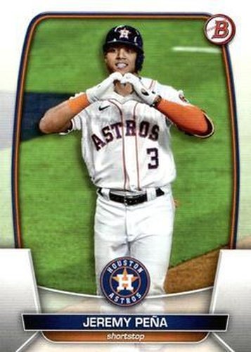 #77 Jeremy Pena - Houston Astros - 2023 Bowman Baseball