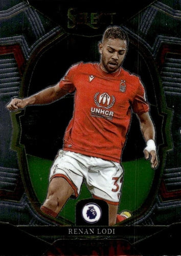 #77 Renan Lodi - Nottingham Forest - 2022-23 Panini Select Premier League Soccer