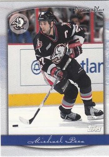 #77 Michael Peca - Buffalo Sabres - 1999-00 Topps Premier Plus Hockey
