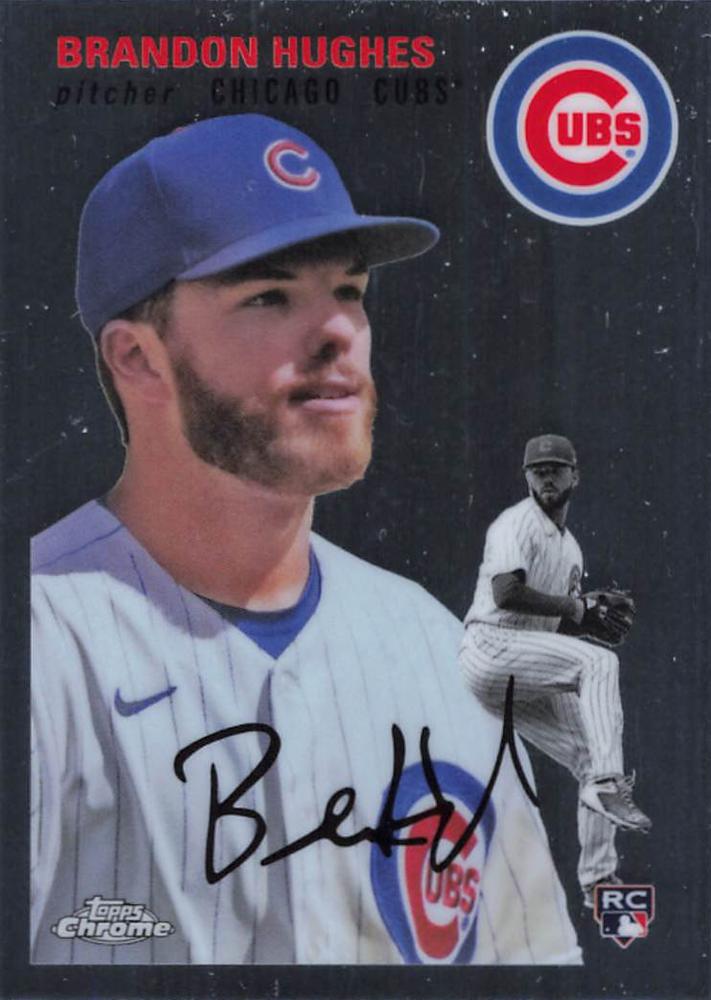 #77 Brandon Hughes - Chicago Cubs - 2023 Topps Chrome Platinum Anniversary Baseball