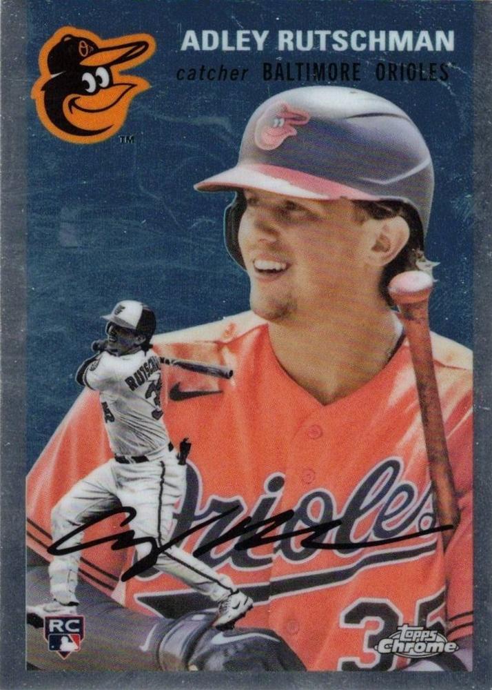 #77b Adley Rutschman - Baltimore Orioles - 2023 Topps Chrome Platinum Anniversary Baseball