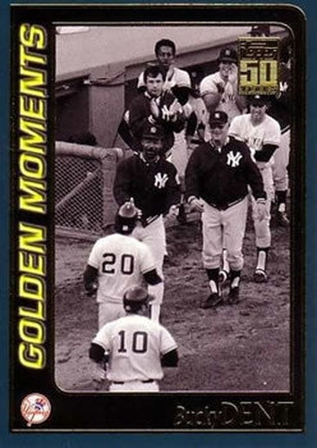 #782 Bucky Dent - New York Yankees - 2001 Topps Baseball