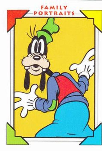 #102 Goofy's Bio: Original Name - 1991 Impel Disney