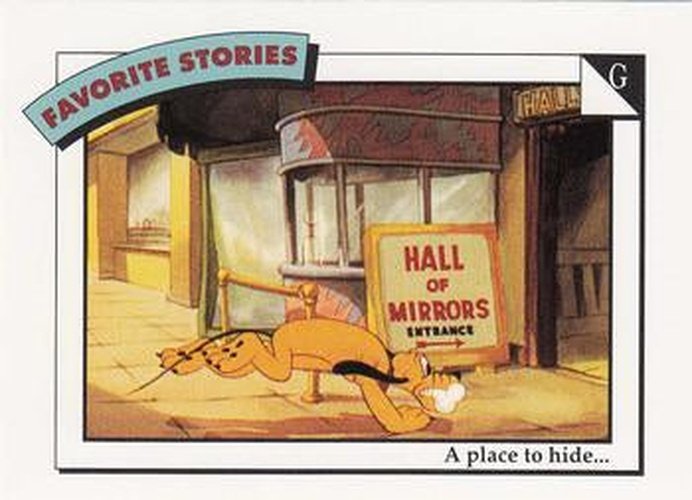 #10 G: A place to hide... - 1991 Impel Disney