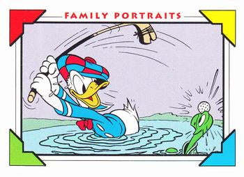 #150 Donald's Golf Game 1938 - 1991 Impel Disney