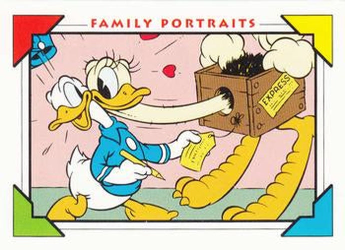 #153 Donald's Ostrich 1937 - 1991 Impel Disney