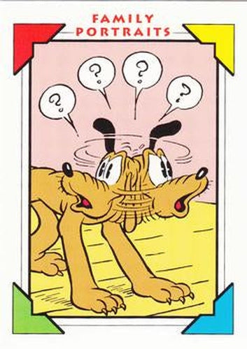 #159 Sunday Comic Strip 1936 : Pluto - 1991 Impel Disney
