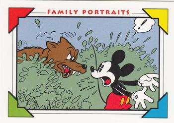 #164 Sunday Comic Strip 1937 : Mickey - 1991 Impel Disney