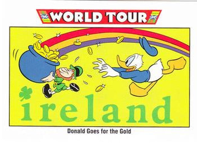 #180 Donald Goes for the Gold - 1991 Impel Disney