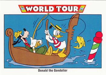 #181 Donald the Gondolier - 1991 Impel Disney