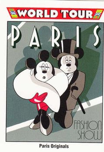 #190 Paris Originals - 1991 Impel Disney