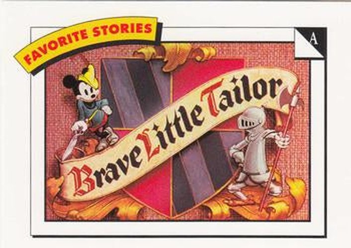 #7 A: Brave Little Tailor - 1991 Impel Disney