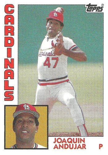 #785 Joaquin Andujar - St. Louis Cardinals - 1984 Topps Baseball
