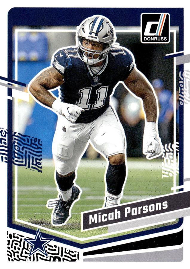 #78 Micah Parsons - Dallas Cowboys - 2023 Donruss Football