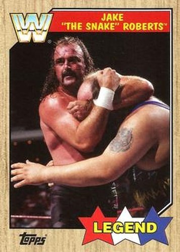 #78 Jake "The Snake" Roberts - 2017 Topps WWE Heritage Wrestling