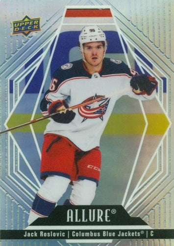 #78 Jack Roslovic - Columbus Blue Jackets - 2022-23 Upper Deck Allure Hockey