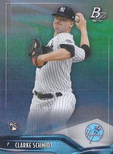 #78 Clarke Schmidt - New York Yankees - 2021 Bowman Platinum Baseball