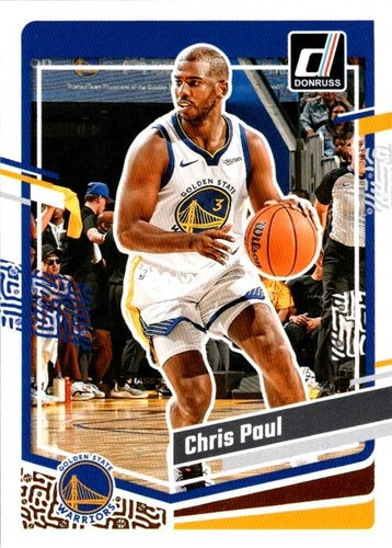 #78 Chris Paul - Golden State Warriors - 2023-24 Donruss Basketball