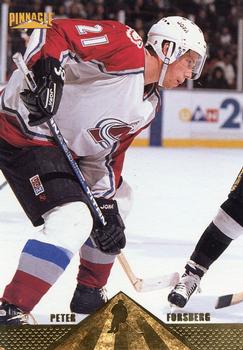 #78 Peter Forsberg - Colorado Avalanche - 1996-97 Pinnacle Hockey