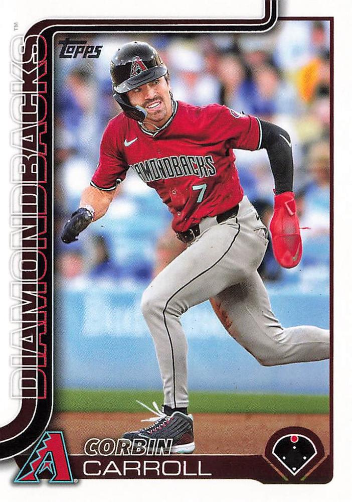 #78 Corbin Carroll - Arizona Diamondbacks - 2025 Topps Baseball