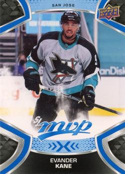 #78 Evander Kane - San Jose Sharks - 2021-22 Upper Deck MVP - Blue Hockey