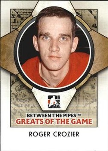 #78 Roger Crozier - Detroit Red Wings - 2008-09 In The Game Between The Pipes Hockey