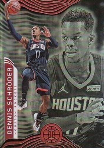 #78 Dennis Schroder - Houston Rockets - 2021-22 Panini Illusions Basketball
