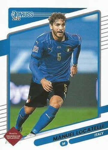 #78 Manuel Locatelli - Italy - 2021-22 Donruss Road to FIFA World Cup Qatar 2022 Soccer