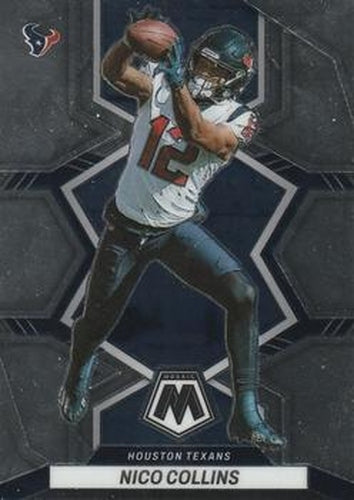#78 Nico Collins - Houston Texans - 2022 Panini Mosaic Football