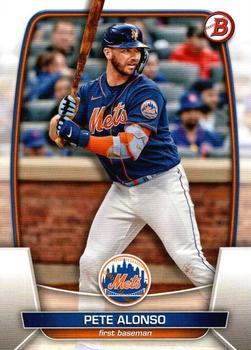 #78 Pete Alonso - New York Mets - 2023 Bowman Baseball
