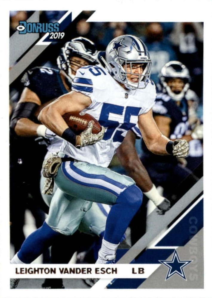 #78 Leighton Vander Esch - Dallas Cowboys - 2019 Donruss Football