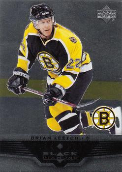#78 Brian Leetch - Boston Bruins - 2005-06 Upper Deck Black Diamond Hockey